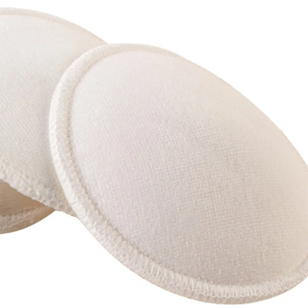 4 шт. подушечки для груди Многоразовые моющиеся Мягкие подушечки для груди с 3D чашкой для беременных экологический хлопок противопереливающиеся подушечки для послеродового ухода
