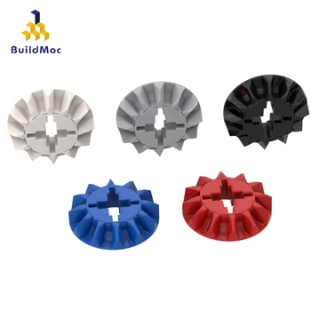 

BuildMOC 6589 12 tooth gear ring outer diameter 12.7 ldd6589 Brick For Building Blocks Parts DIY Educational Tech Parts Toys