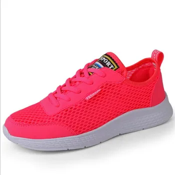 

2019 New Lovers Running Shoes Comfortable Breathable Mesh Outdoor Sports Light Shoes Men Women Athletic Training Gym Sneakers