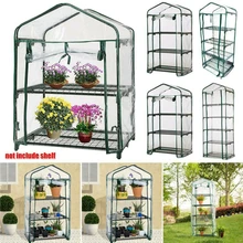 Carpas transparentes para cultivo de plantas, invernadero de jardín, semillero de casa verde, cubierta de PVC