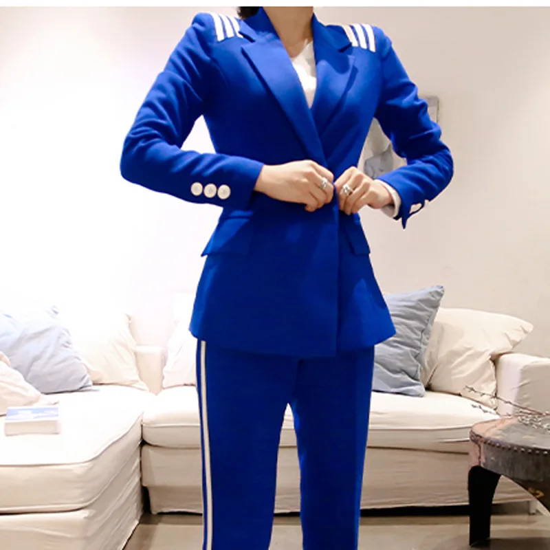 

WOMEN'S Dress 2020 Business Suit WOMEN'S Suit British Style New Style Fashion Elegant Skinny Pants Two-Piece Set