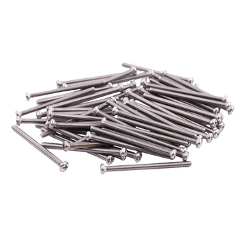 

M2.5 x 35mm 304 Stainless Steel Phillips Round Head Screws Bolt 60pcs