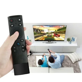 

Q5 Voice Control Fly Air Mouse For Gyro Sensing Game,2.4GHz Wireless Microphone Remote Control For Android TV Box,PC