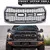 

XYIVYG 2015-2017 for Ford F150 Raptor Style Replacement Part ABS Front Bumper Grille W/ LED
