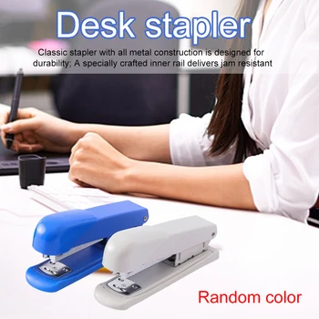 

24/6 Universal Manual Stationery Business Office Bookbinding Machine 50 Sheet Capacity Portable Home Book Sewer Desktop Stapler