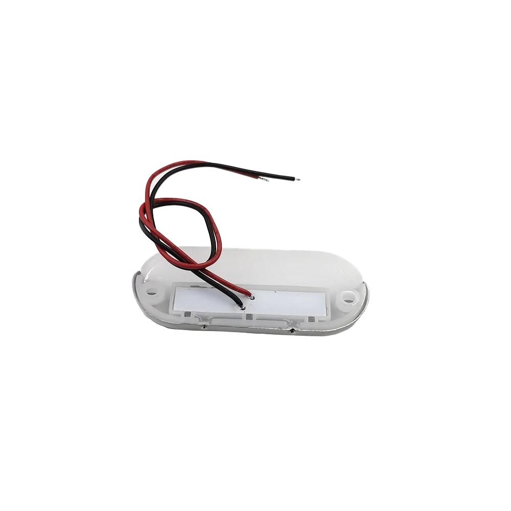 2PCS 해양 요트 보트 액세서리 방수 쿨 화이트 의례 단계 계단 램프 12V LED
