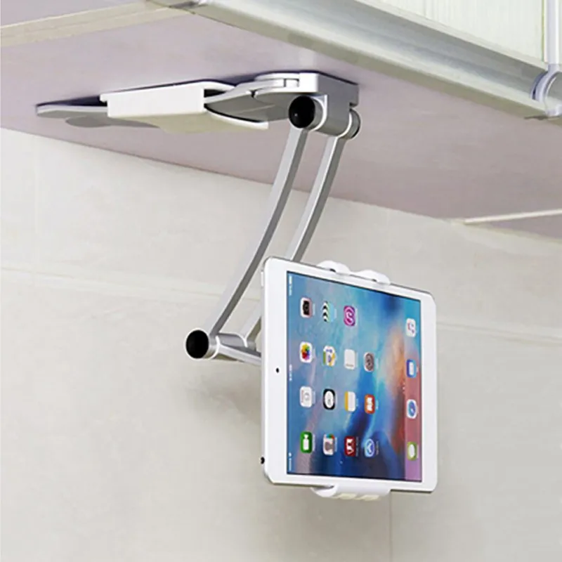 Универсальный настольный держатель для Ipad, Настольный кронштейн для планшета из алюминиевого сплава, настенный складной держатель для планшета для IPad планшета