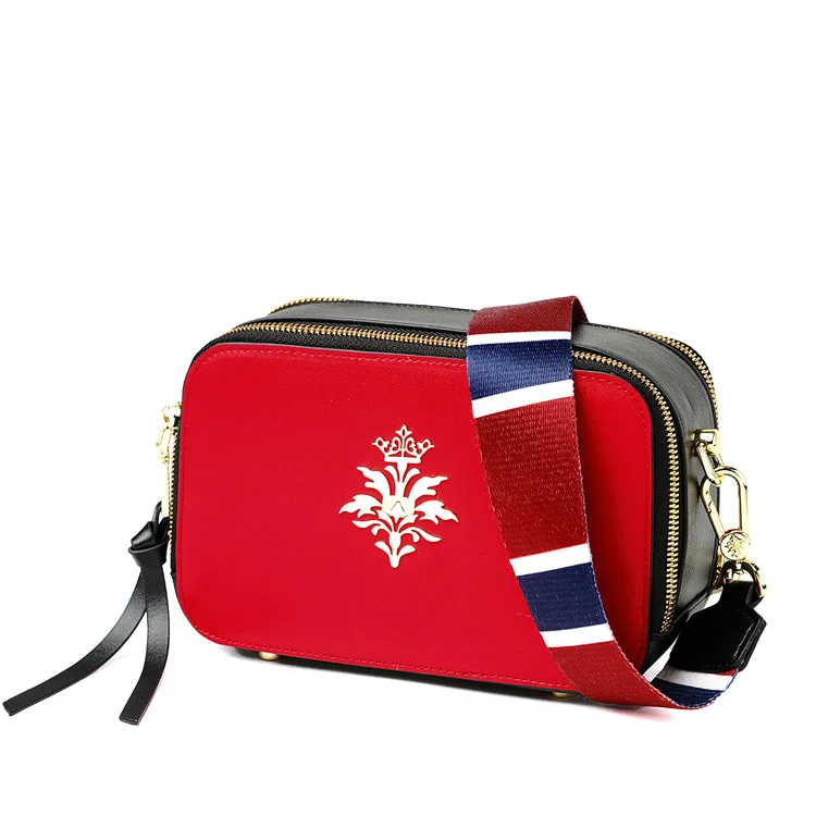 

5 color New Design Flap Bags Floral Embroidery Women Leather Handbag Flap Small Bags For Lady 190611 yx