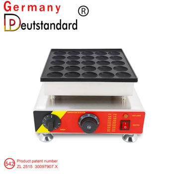 

commercial 25pcs Mini Pancake Machine Poffertjes Grill Dutch pancake machine