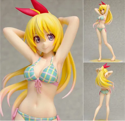 Новинка лидер продаж купальник бикини Kirisaki Chitoge Nisekoi Queen купальный костюм. ПВХ