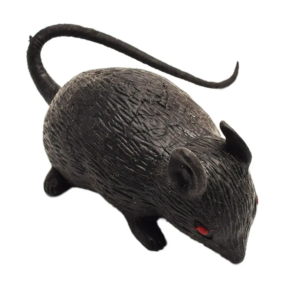 

Simulation Mouse Model Frightening Scene Decorations Halloween Pranks Scary Shooting Props Ghost Festival Toy