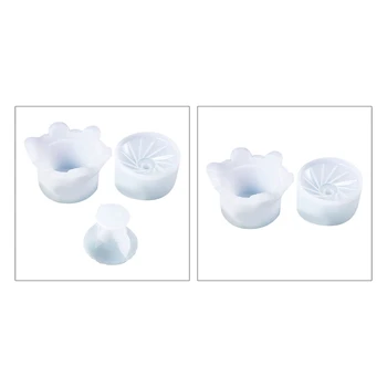 

Crystal Epoxy Resin Mold Crown Storage Box Organizer Casting Silicone Mould DIY Crafts Container Making Tool