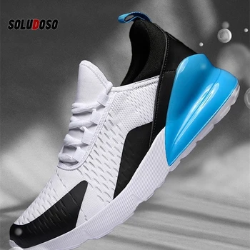 

2020 New Men Sneakers Breathable Air Mesh Outdoor Sport Shoes Spring Autumn Couple Cushion Flats Training Running Shoes Casual