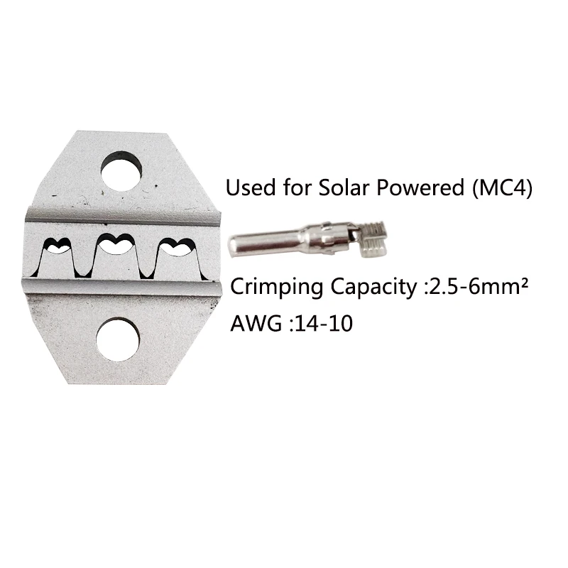 SN-02C обжимные плоскогубцы плюс 4 Челюсти 48B/2546B/06WF/02WC для фотоэлектрических MC4/Изолированные и неизолированные наконечники клемм инструменты