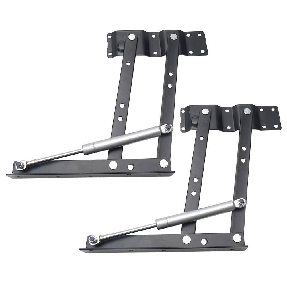 Cerniera per mobili Sollevatore Supporto pneumatico Molla a gas idraulica Stay Hold Supporto per porta hardware per mobili - immagine 6