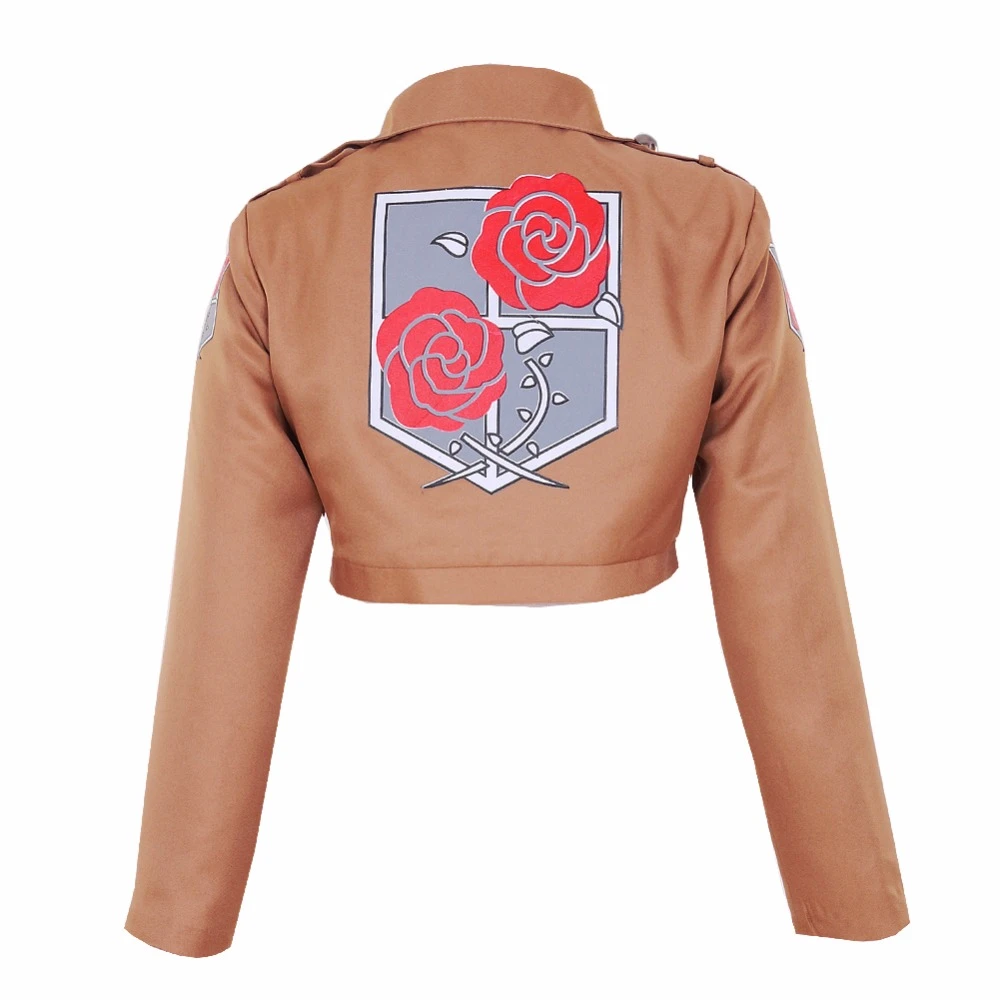 Anime Attack On Titan Jacket Shingeki No Kyojin Garrison Regiment Jacket  Eren Jaeger Cosplay Costume Game Japanese Halloween - Cosplay Costumes -  AliExpress