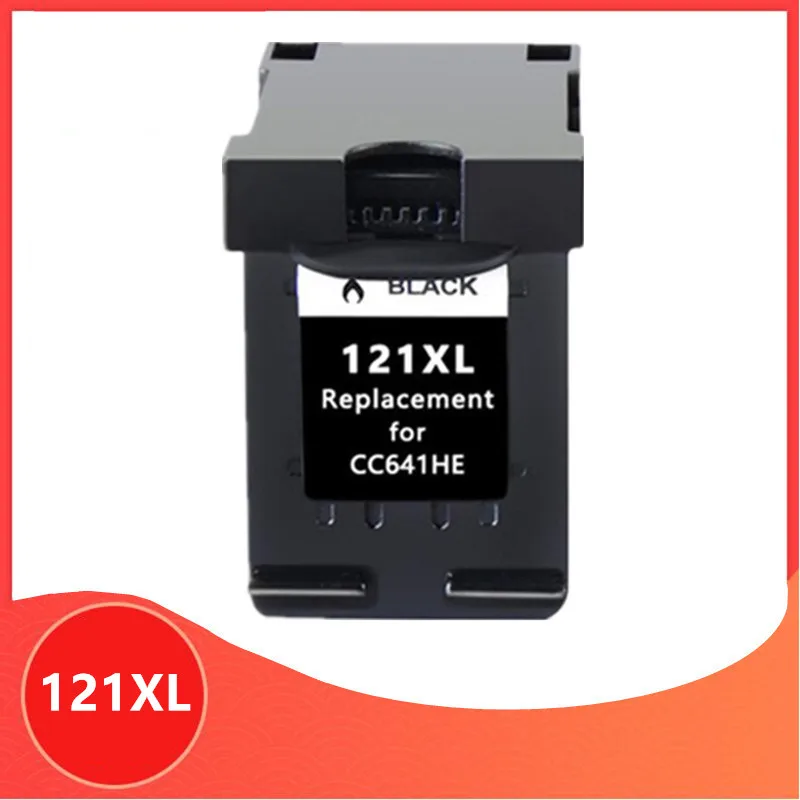 Black Compatible 121XL Ink Cartridge for HP 121 hp121 Deskjet D2563 F4283 F2423 F2483 F2493 F4213 F4275 Printer | Компьютеры и офис