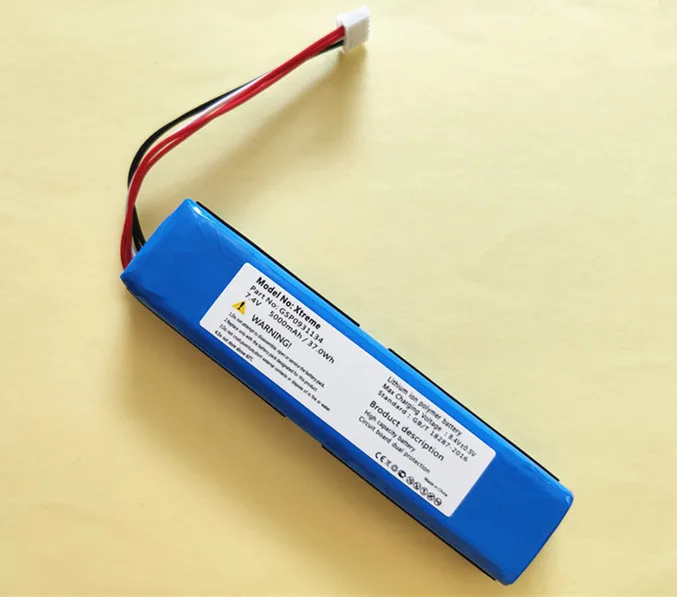 5000mAh CS-JMX100SL Сменный аккумулятор для JBL Xtreme JBLXtreme плеер Li-po Перезаряжаемый Аккумулятор 7,4 V GSP0931134
