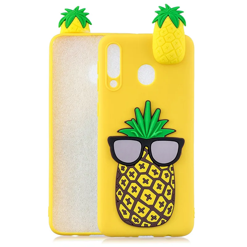 Милые 3D Мягкие Мультяшные из ТПУ чехол для Samsung A10 A20 A20E A30 A40 A50 A70 A10S A20S A30S A50S A51 A71 M10