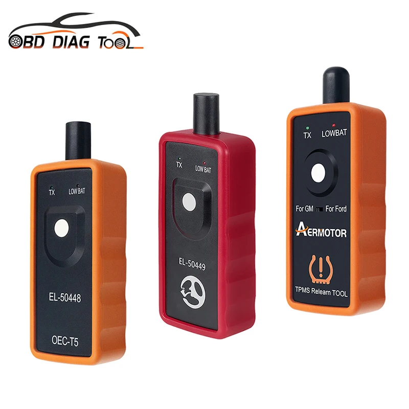 Car Tire Pressure Monitor EL-50448 2IN1 for G-M/Ope EL-50449 for Ford/Lincoln EL50448 TPMS OEC-T5 EL50449 Auto Sensor