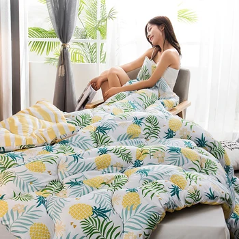 

Ab Side Patchwork Quilts Luxury Printed Summer/winter Blanket Bedding Filler Quilt New Design Thicken Winter Comforter