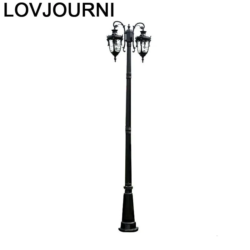 Jardin Outdoor Jalan Lampadaire Farola Shein Bouwlamp Straatverlichting Licht Led Off Road Uliczna Plaza Straat Lamp