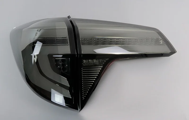Автомобильный Стайлинг задний фонарь задние фонари для Honda HR-V HRV- задний фонарь DRL+ Динамический сигнал поворота+ обратный+ тормозной светодиодный - Цвет: black