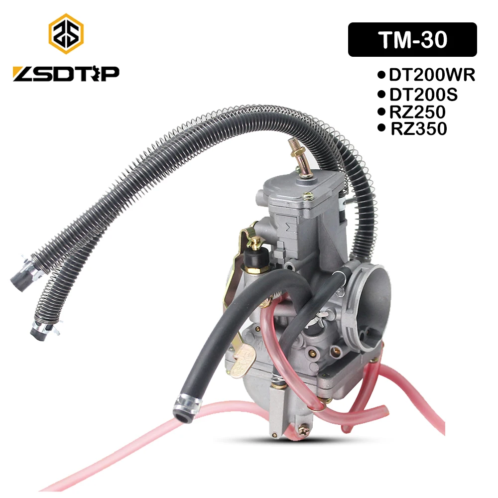 ZSDTRP carburador para Mikuni TM30, pieza deslizante plana de 30mm