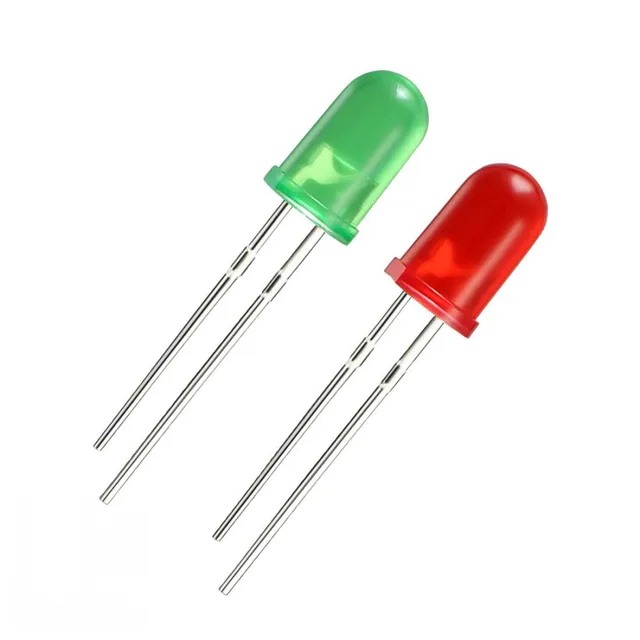 K Assorto Diodi LED F5 Da 5 Mm Bianco Verde Rosso Blu Giallo - Foto 14