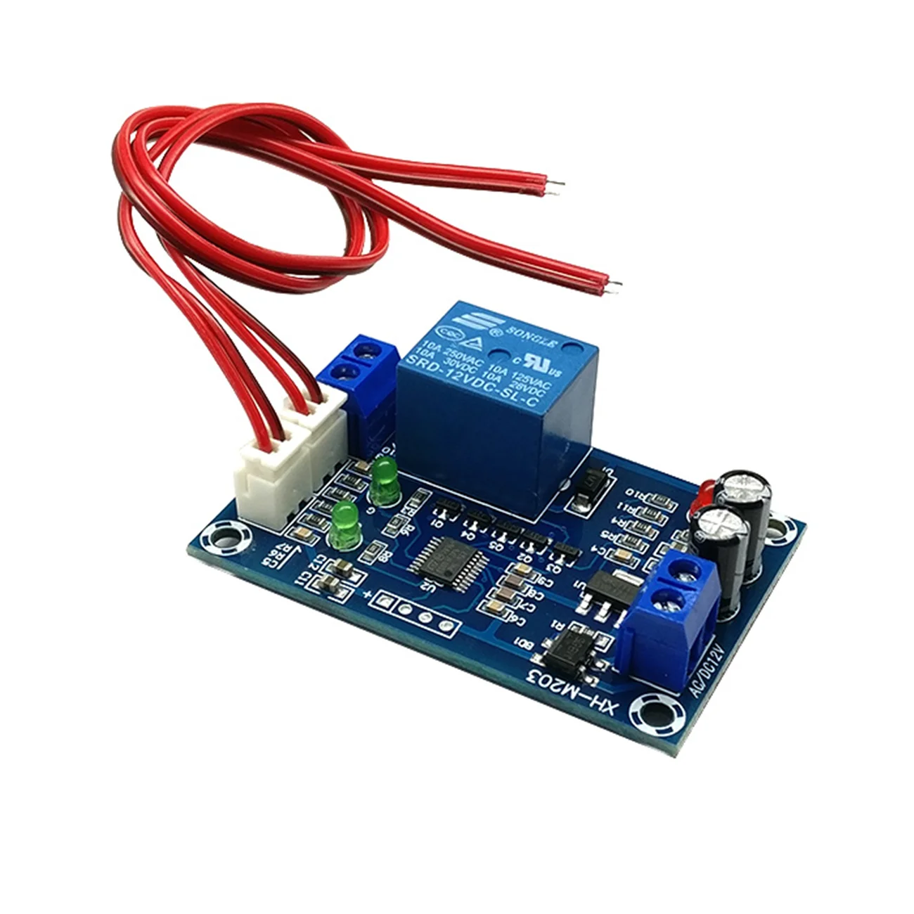 XH-M203 module full automatic water level controller pump switch AC / DC 12V relay output | Электронные компоненты и