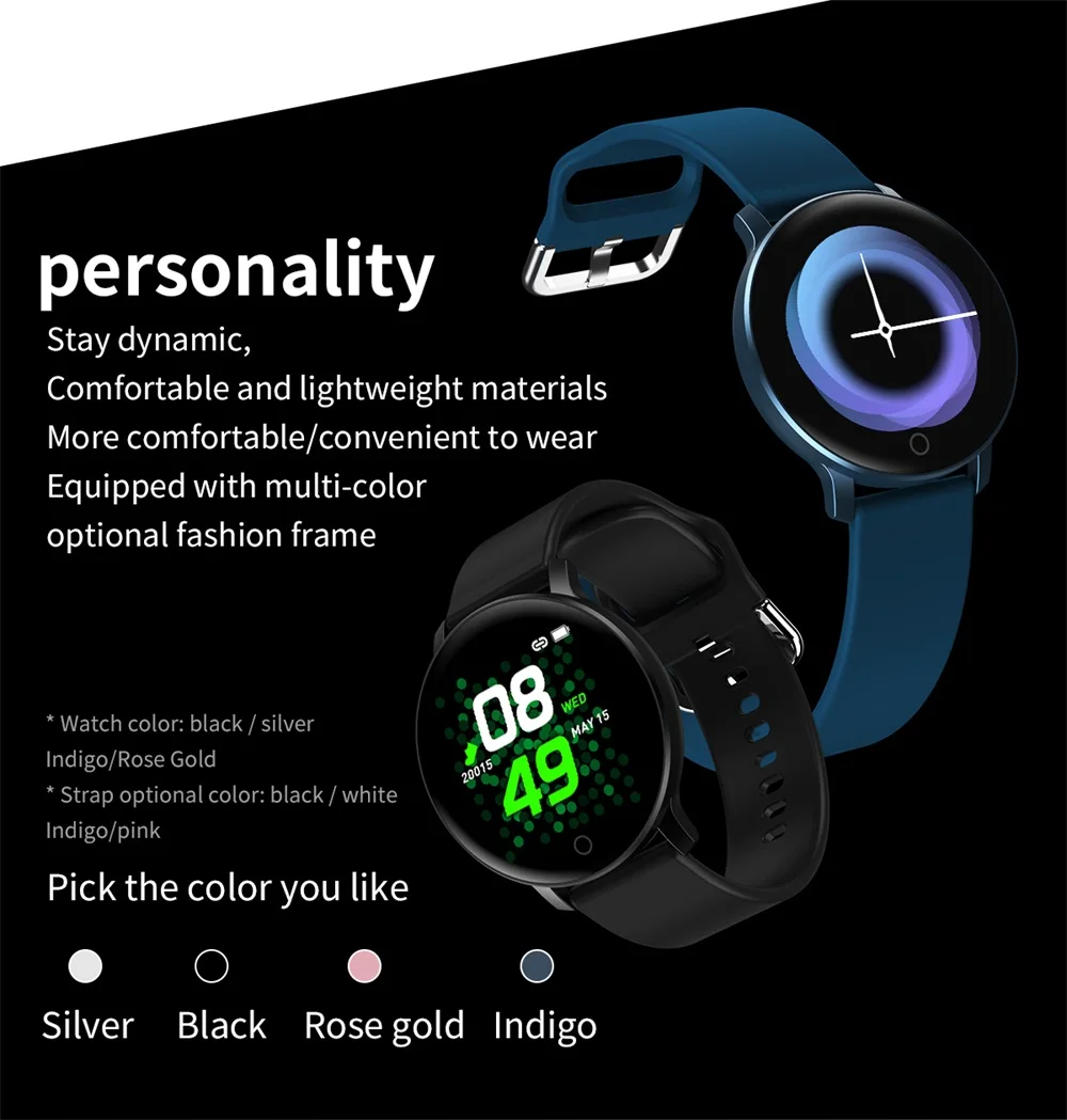 Мужские смарт-часы для женщин фитнес-браслет водонепроницаемый монитор сна X9 спортивные умные часы для здоровья PK samsung Galaxy Active 2 часы