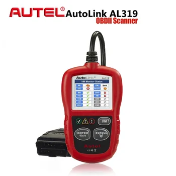 

Autel AutoLink AL319 Auto Car Diagnostic Tool obd2 Scanner Automotriz for Car View Freeze Frame Data DIY Code Reader Free Update