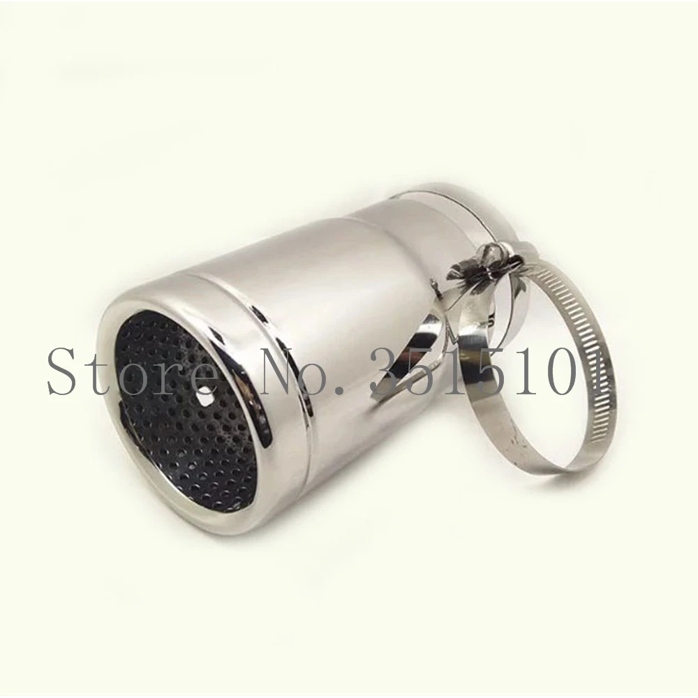 For Jeep Compass Car Styling Cover Muffler End Stainless Steel Tail Pipe Dedicate Outlet Exhaust 1pcs