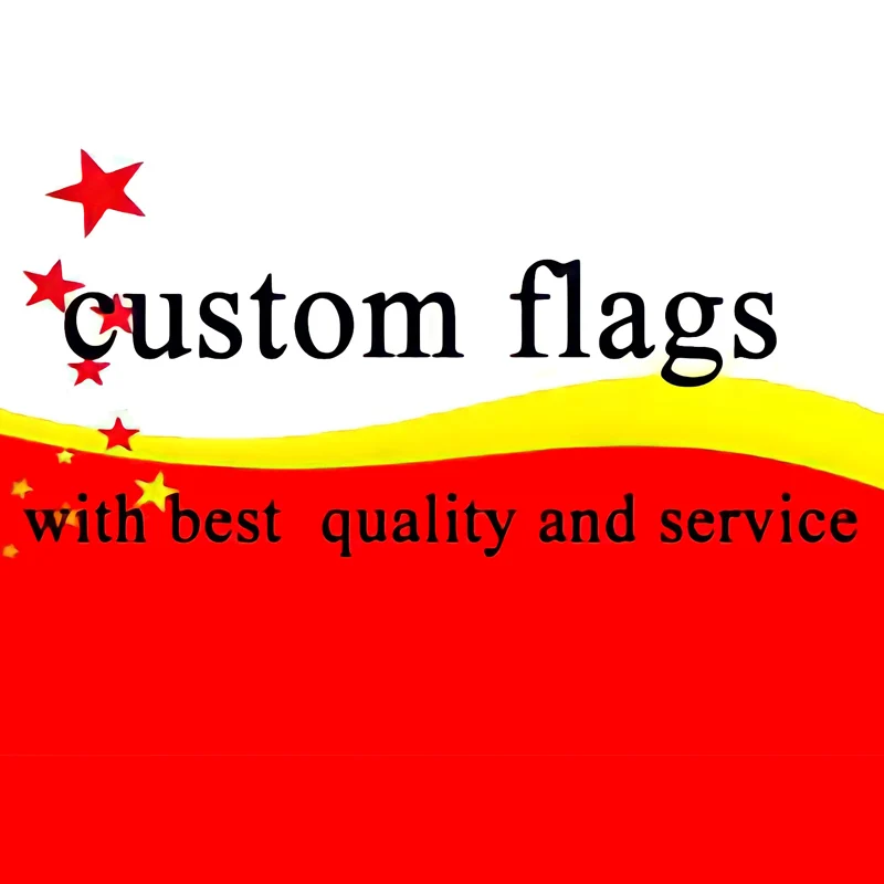 custom good quality Flag with any size color logo for your own National