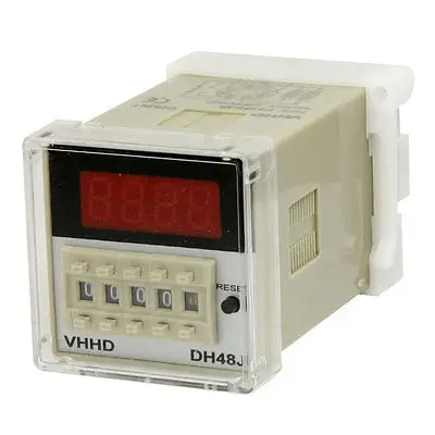 

DH48JA 220VAC 1-999900 Count Range 8 Terminal Digital Counter Relay