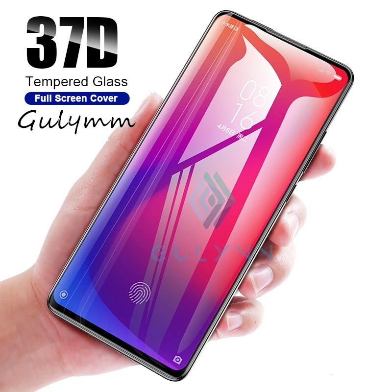 Закаленное защитное стекло 37D с твердостью 15H для Redmi Note 9 8 T 7 6 5 Pro Защита экрана 4X 4
