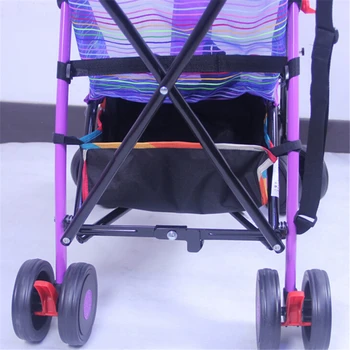 

Universal Storage Basket Useful High Quality Large Capacity Durable Shopping Basket Easy To Clean Baby Trolley Accessories