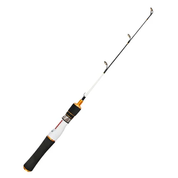 

Hot Selling Portable Fishing Rod 2 Sections Carbon Fiber Telescopic Rod for Winter Freshwater Travel