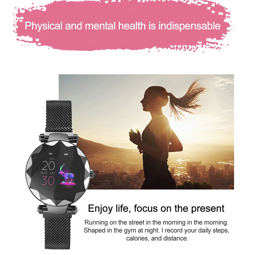 HIPERDEAL спортивный фитнес-браслет со счетчиком калорий одежда женские Смарт-часы для Android iOS Высокое качество Смарт-часы Jy24