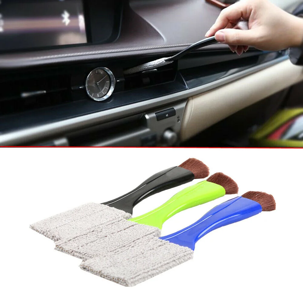 

Car Accessories Air Vent Exhaust Hole Dash Panel Dust Brush Detail Detailing Cleaning Tool Ergonomic Design Long Handle,