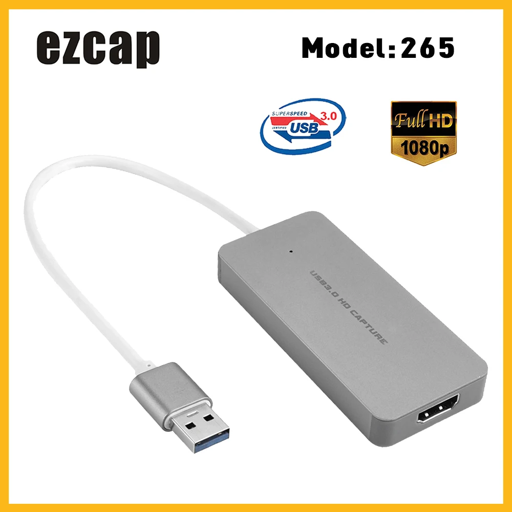 Устройство видеозаписи Ezcap USB 3 0 HD устройство захвата карт видеоигра 1080P