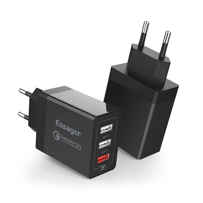 30 Вт Быстрая зарядка 3,0 USB зарядное устройство QC3.0 QC 4,0 Быстрая зарядка многофункциональное зарядное устройство для мобильного телефона для iPhone samsung Xiaomi TSLM1