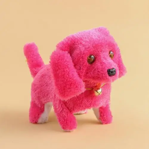 Juguete electrónico para caminar para niños, muñeco interactivo peluche colorido con pinzas para perro, para ladrar, regalo de Navidad - AliExpress Juguetes y pasatiempos