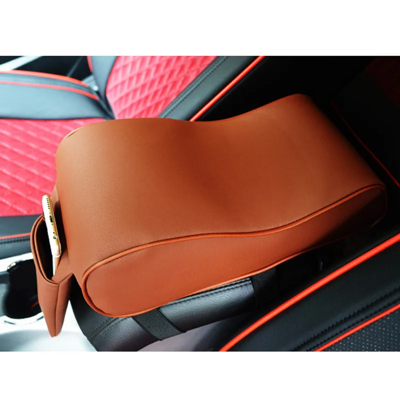 Интерьер автомобиля подлокотник Pad центральная консоль коробка для Honda/toyota/Chevrolet