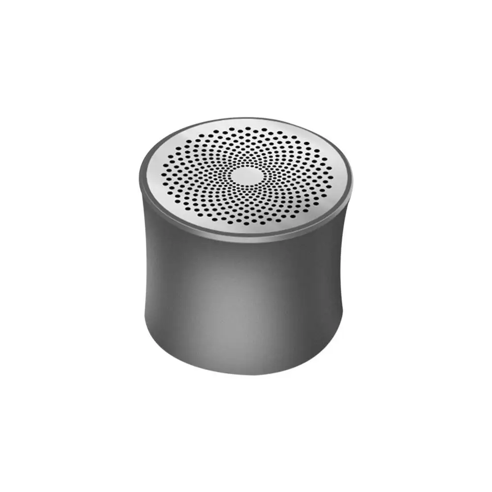 SILVER Мини портативный FM MP3 беспроводной Bluetooth динамик подзарядка музыки сабвуфер супер бас стерео Саундбар громкий динамик мини динамик - Цвет: SILVER