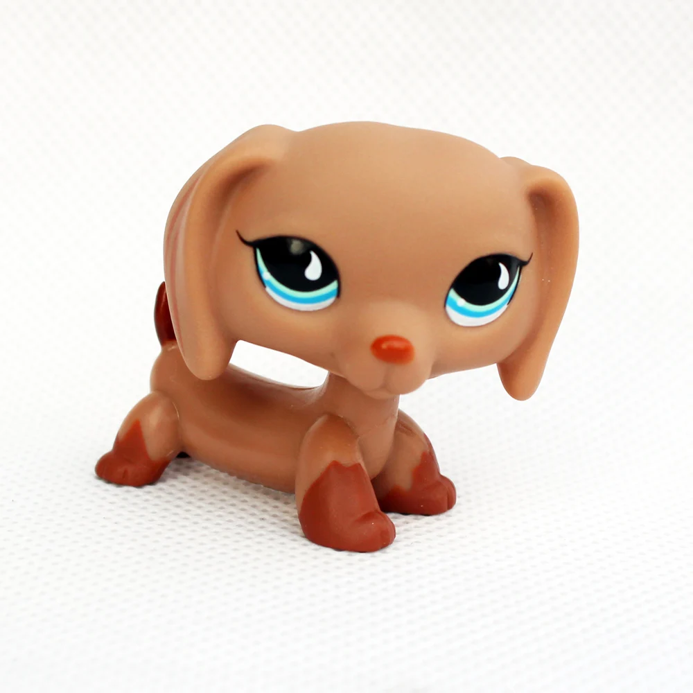 LPS кошка Магазин игрушки стоят собака колли такса кокер спаниель Грейт дайн
