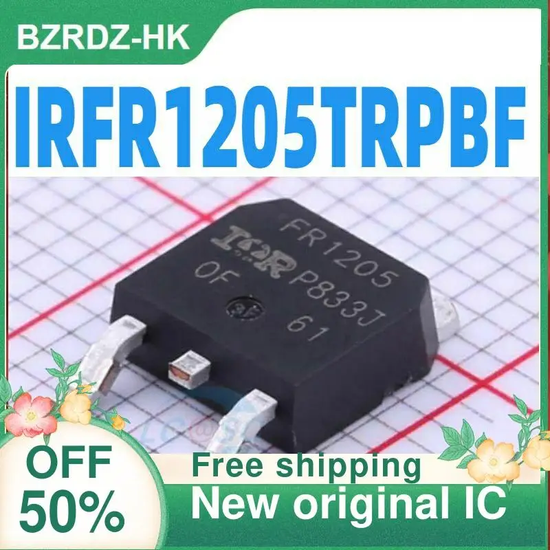 

20 шт. IRFR1205TRPBF TO-252-3 55 в/44A новый оригинальный IC