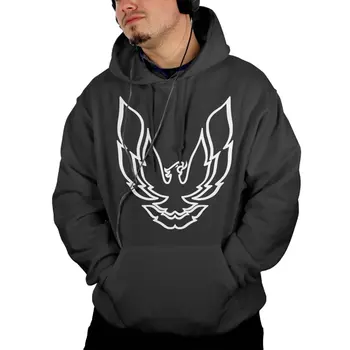 

Pontiac Firebird Logo Mens Hoodies Sweatshirt with Pocket Hooded Sweatshirt Black winter summer streetwear hoodies Sweatshirts