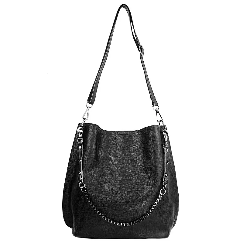 

2019 Genuine Leather Women's Handbag Mother Concise Cowhide Single Shoulder Special