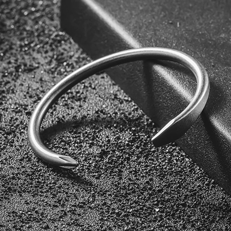 

nail bracelet cuff bangle men cuff bracelets & bangles open stainless steel titanium ancient gold bangle Screw bracelet charms